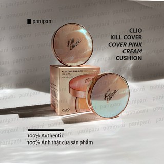 [SALE] Phấn nước Clio Kill Cover Pink Glow Cream Cushion Kèm Refill