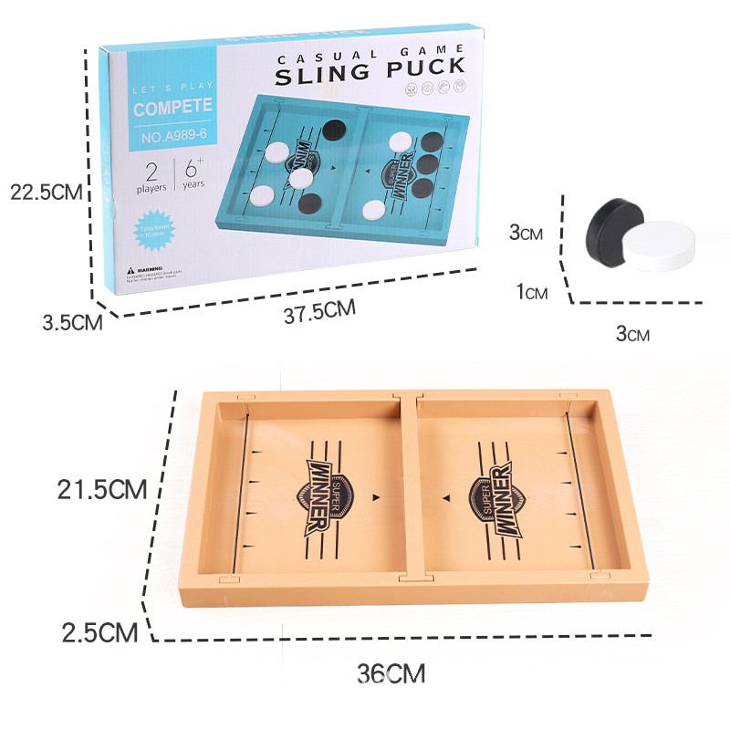 Sling Puck cờ nảy game bắn quân cờ