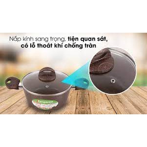 Bộ nồi nhôm (3 chiếc: 18-20-24 cm, đáy từ) KG992MX Hàng chính hãng