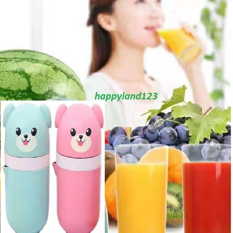 Dụng cụ ép trái cây bằng tay, dụng cụ vắt cam đa năng xinh xắn nhỏ gon tiện dụng