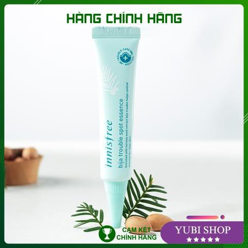 TINH CHẤT XỬ LÍ MỤN INNISFREE - HÀN QUỐC - TINH CHẤT XỬ LÍ MỤN BIJA TROUBLE SPOT ESSENCE INNISFREE 15ML