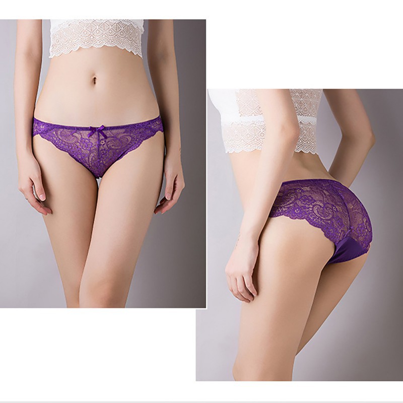 Quần Lót Ren Hoa Thiết Kế Quyến Rũ Cho Phái Nữ