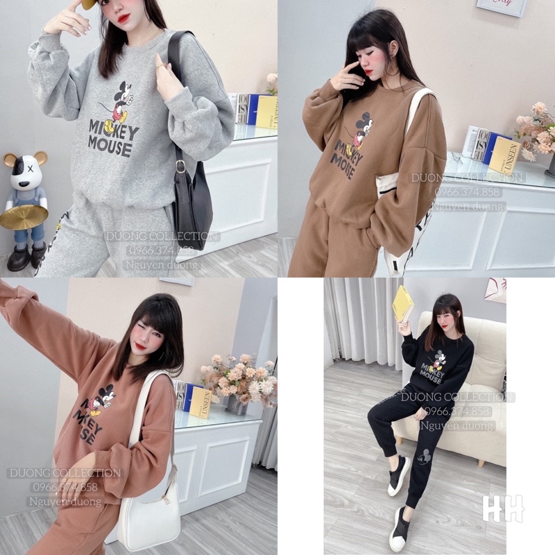 SET BỘ NỈ MICKEY