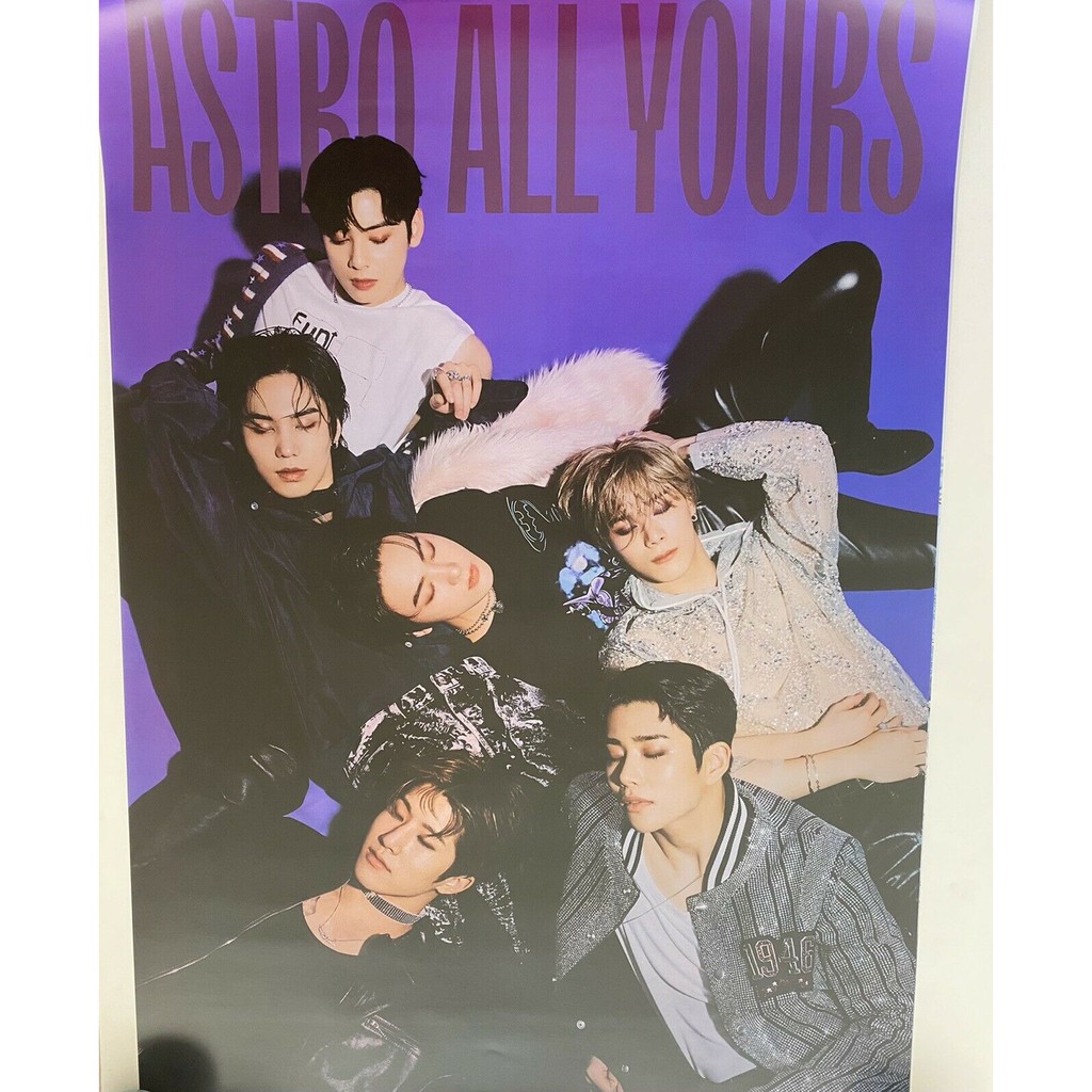 #MéoStore Poster Kpop nhóm ASTRO official có ống tube nhựa bảo vệ hàng có sẵn