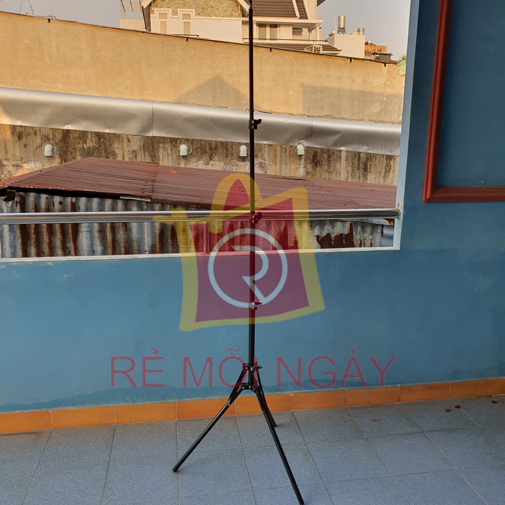 Chân Đèn Studio, chân đèn livestream, chân đèn flash, gấp gọn 50cm kéo cao 2m1