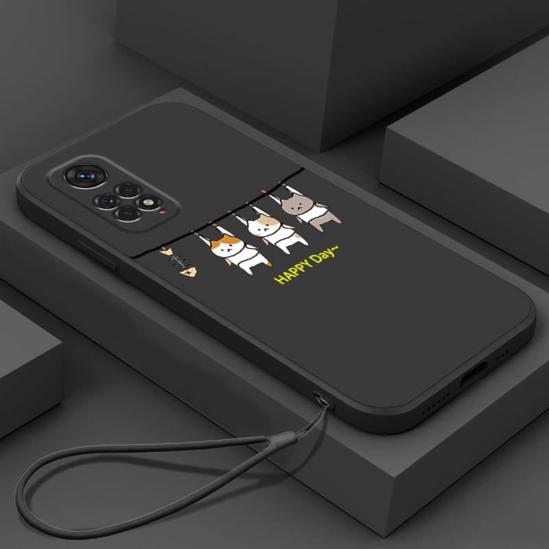 Ốp lưng redmi note 11 4g xiaomi redmi note 11s redmi note 11 pro 5g Ốp Điện Thoại Silicone Mềm Hình Mèo LSMM01 Cho redmi note 11 4g xiaomi redmi note 11s redmi note 11 pro 5g viền vuông cute