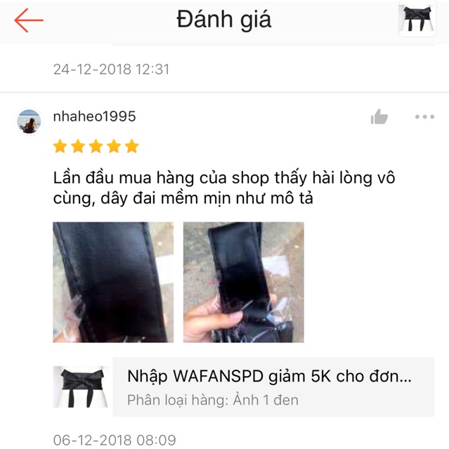 Đai Da Đen Cchat