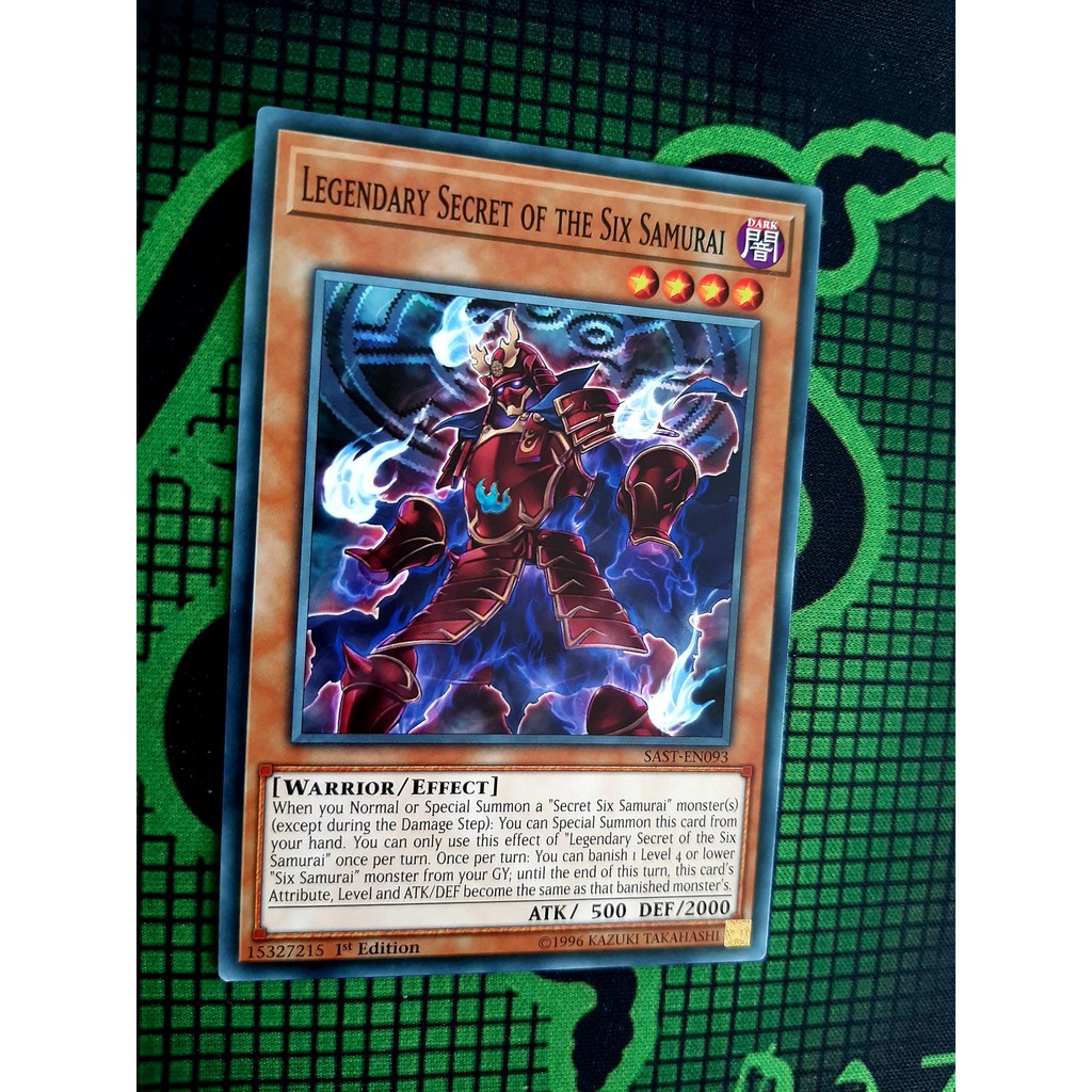 THẺ BÀI YUGIOH LEGENDARY SECRET OF THE SIX SAMURAI