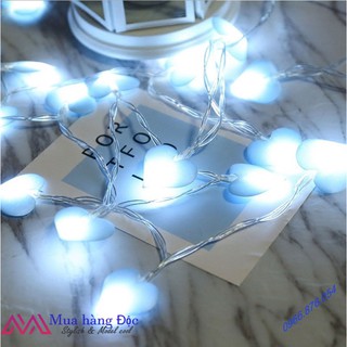 (Hàng loại 1) Đèn Trang Trí 💡💡💡 Dây Đèn Led Trang Trí Trái Tim Tình Yêu Nhiều Màu