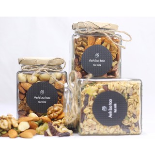 Hạt Mixed nut 5 hạt dinh dưỡng nhập khẩu (macca, hạnh nhân, hạt điều, óc chó, bí xanh)