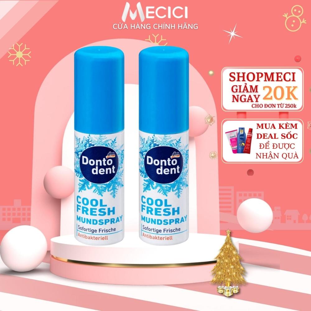 Xịt thơm miệng Dontodent cool fresh 15ml - Shop Mecici