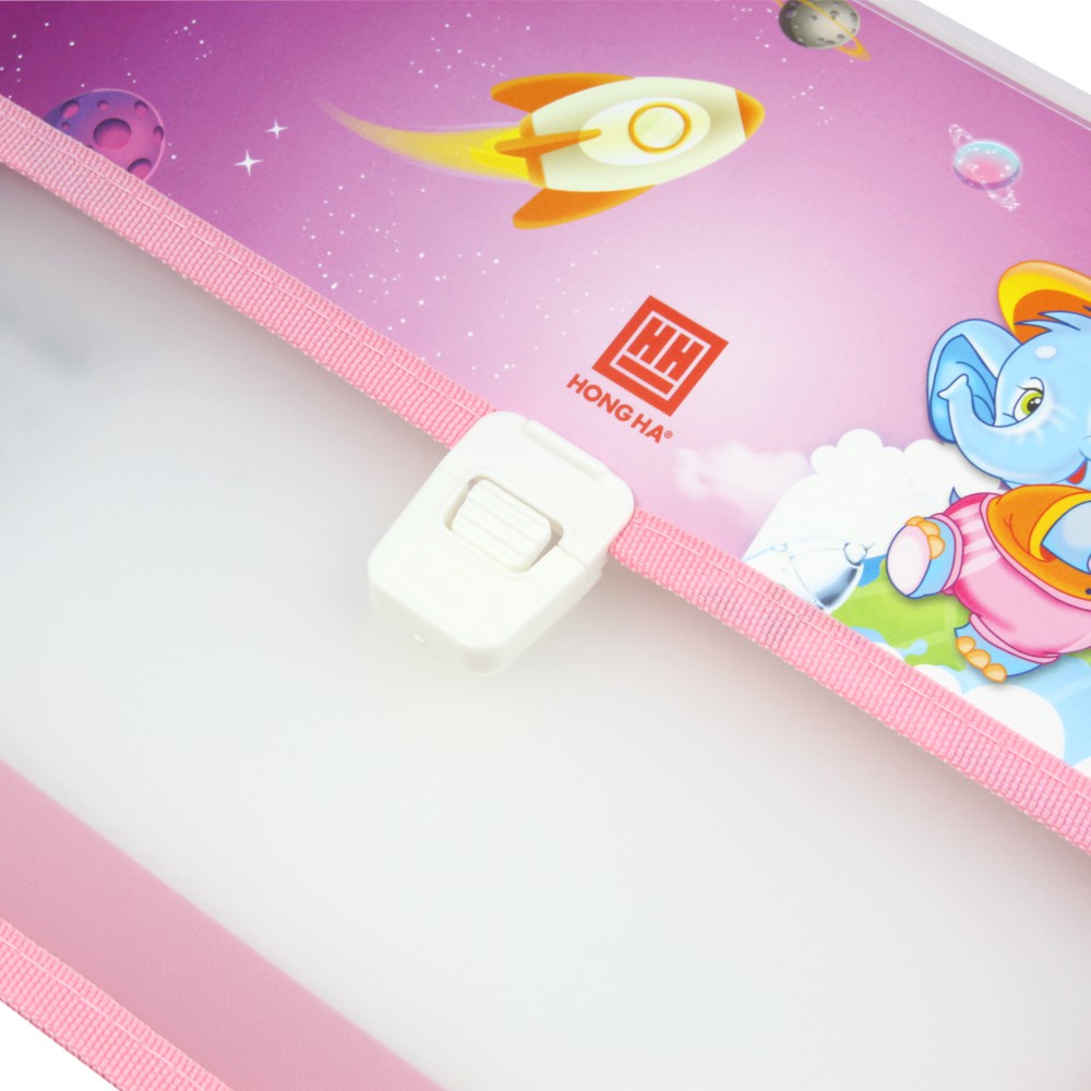 Cặp học thêm Hồng Hà Bạn nhỏ 3860, cặp in 2D chất liệu bền đẹp, thiết kế dễ thương cho bé - Soleil Home