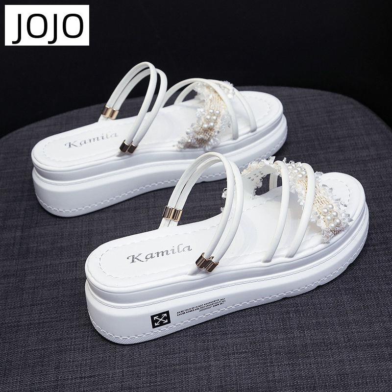 Giày Sandal Đế Dày Phong Cách Thời Trang Roman Dành Cho Nữ