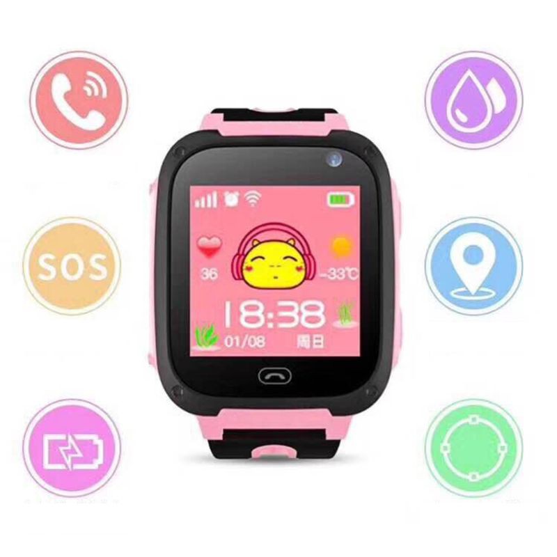 Đồng Hồ Thông Minh Chống Nước Hỗ Trợ Định Vị Gps Cho Trẻ Em Woxnd S4