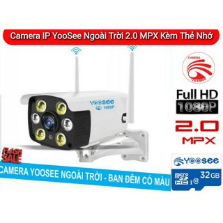 Camera IP YooSee Ngoài Trời 2MP Kèm Thẻ Nhớ