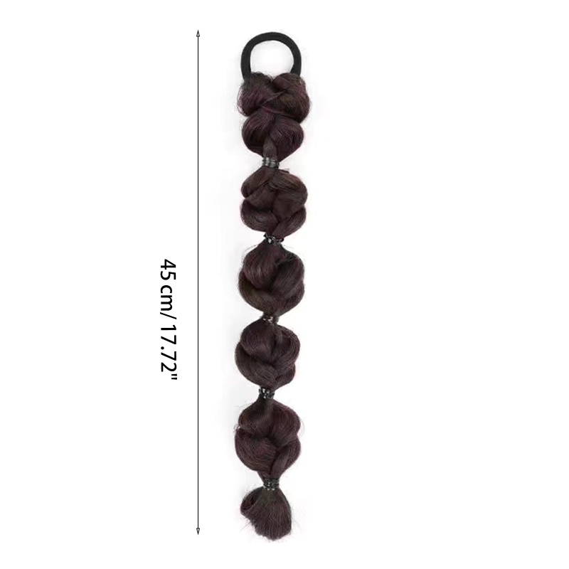 1 Pcs Bộ Tóc Giả Thắt Bím Đuôi Ngựa Dài Xinh Xắn Cho Nữ