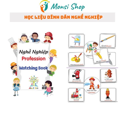 Học Liệu Bóc Dán Montessori Phát Triển Trí Thông Minh Cho Bé -