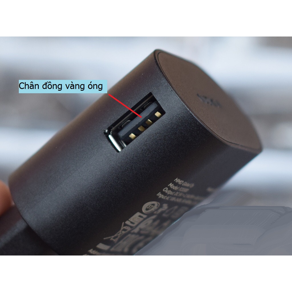 Sạc Nhanh Nokia 18w Bản Gốc 10 9 8 8.1 X7.1 6.1 Plus 7plus x7 X20 G21 G11 G20 X100 G50 XR20 G10