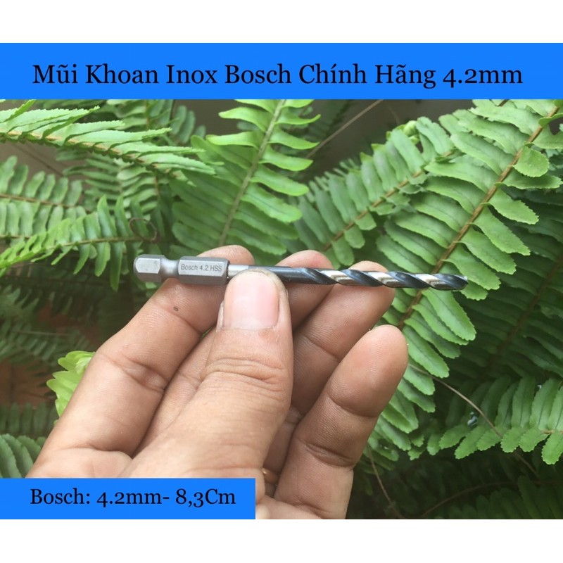 Mũi Khoan Inox Bosch Impact 4.2mm