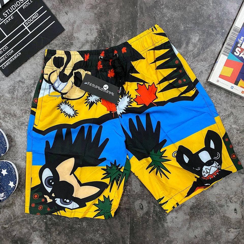 [Giá Hủy Diệt] Quần Đùi Nam - Quần Đùi Nam Cao Cấp chất gió co giãn thể thao - Quần Gió 3D Nam 50-80kg  [ ảnh thật 100%] | BigBuy360 - bigbuy360.vn