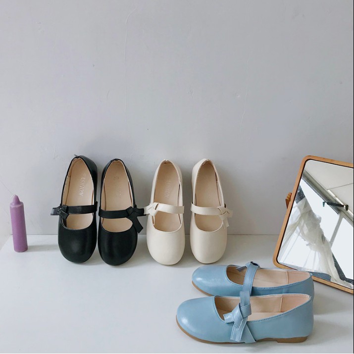 GIÀY ULZZANG QUAI DA THẮT NƠ | BigBuy360 - bigbuy360.vn
