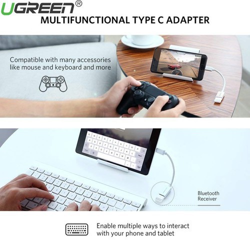 Cáp Chuyển USB Type C Sang USB 3.0 Âm Ugreen 30645/30702 - Hàng Chính Hãng