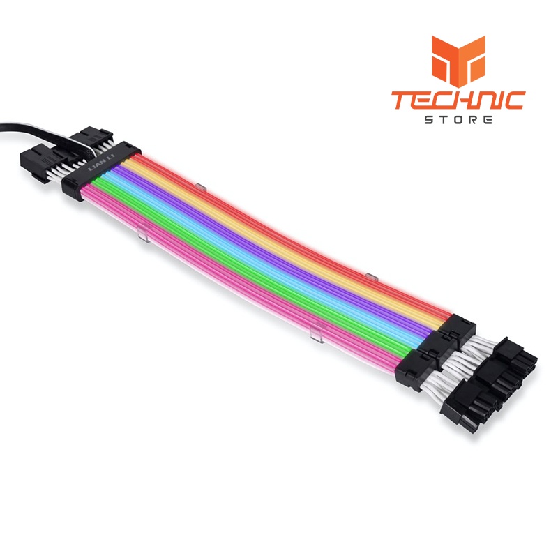 Cáp nguồn nối dài Lian Li STRIMER PLUS V2 ARGB 8PINx3 VGA
