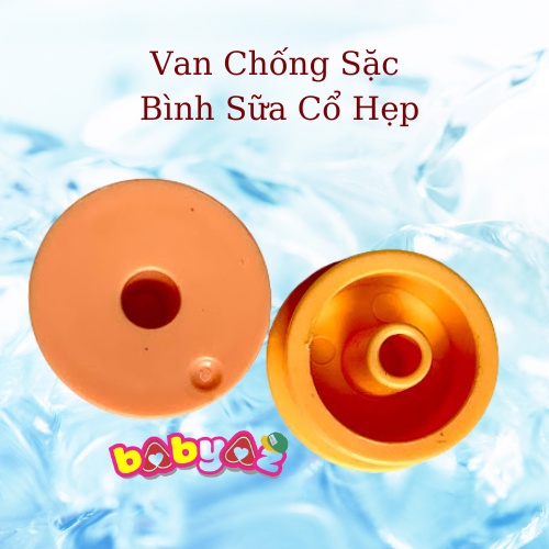 Van Chống Sặc Bình Sữa Cổ Hẹp Tiêu Chuẩn Thông Dụng Dùng Được Cho Bình Sữa Sơ Sinh Đến Bé Lớn