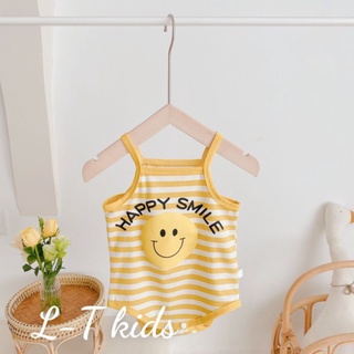 Set body 2 dây in tràn nền hoạ tiết xinh xắn cho bé