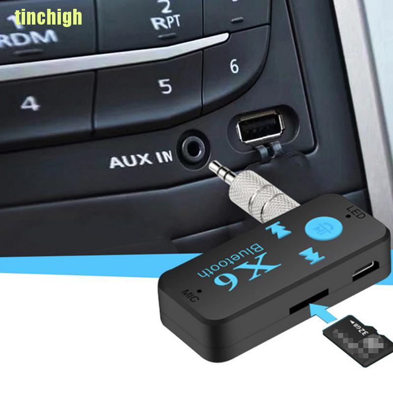 Bộ Thu Tín Hiệu bluetooth Không Dây X6 3.5mm