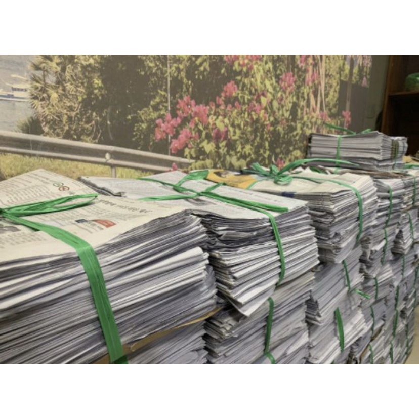 1KG báo cũ dùng chèn hàng, gói hàng tái sử dụng thân thiện với môi trường