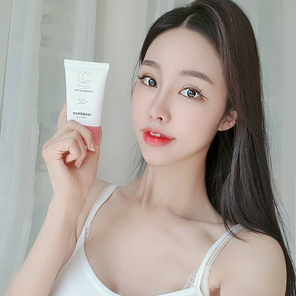 Kem Chống Nắng Make-Up Banobagi ( Calming Care Tone Up Sunscreen ) 40m | BigBuy360 - bigbuy360.vn