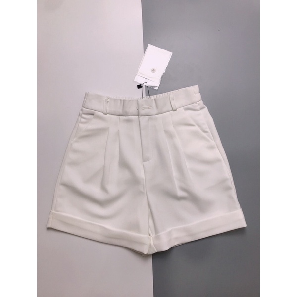 Quần short Nữ Gập Gấu, Quần sooc nữ lưng chun vải vitex, phối đồ siêu xinh, ảnh thật