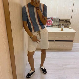Áo len ngắn tay