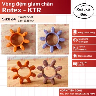 Vòng đệm Rotex KTR size 24, Rotex couping 24. Độ cứng 92 hoặc 98ShA. HÌNH THẬT, SẴN KHO