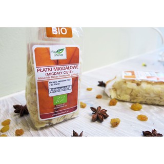 Hạnh nhân lát hữu cơ Bio Planet 100g
