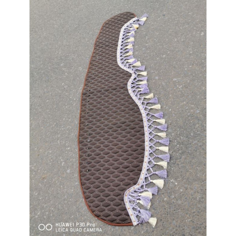 Thảm taplo xe tải KIA K200/k250 da 6D , da CACBON, thảm chống nóng taplo.