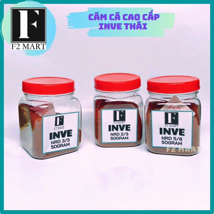 Cám Inve Thái 2/3 - 3/5 - 5/8-Thức ăn cho cá