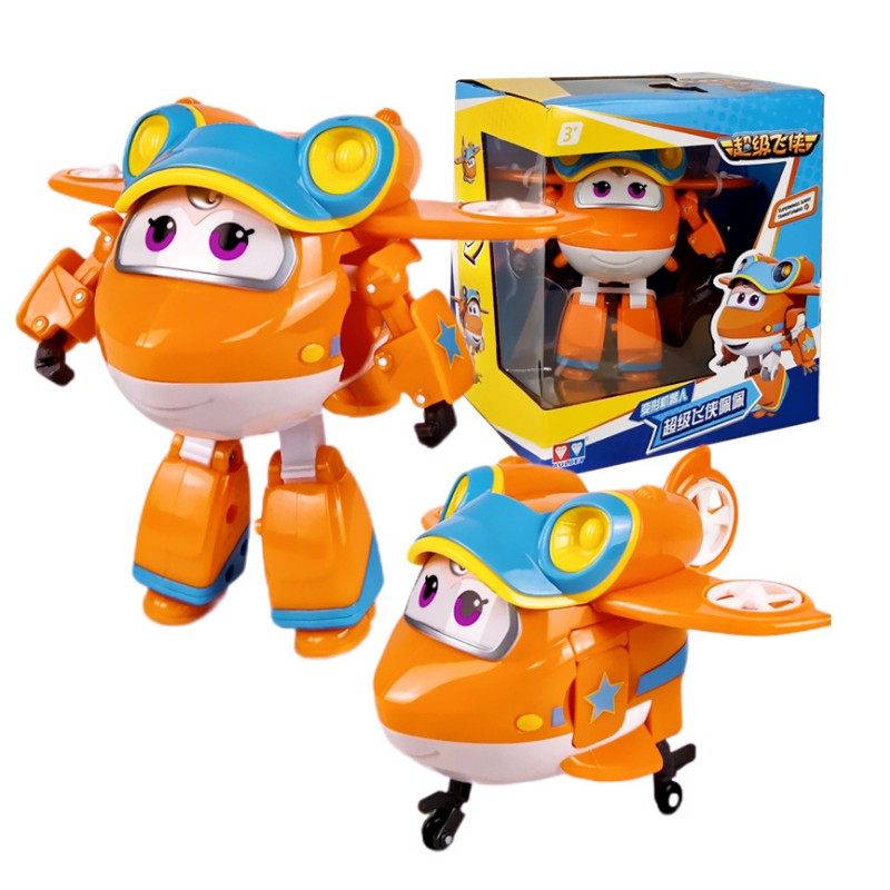 Đồ chơi Robot biến hình cỡ lớn Sunny vui vẻ mô hình máy bay bằng nhựa cao cấp super wings