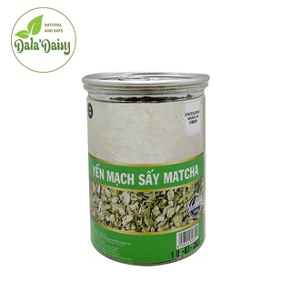 Yến mạch tươi nguyên chất sấy mật ong - matcha 300g