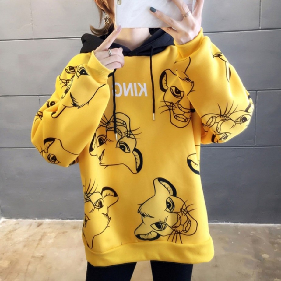 [Mã PHUK9988 giảm 15k đơn 200k] ÁO KHOÁC NỈ HOODIE VUA SƯ TỬ