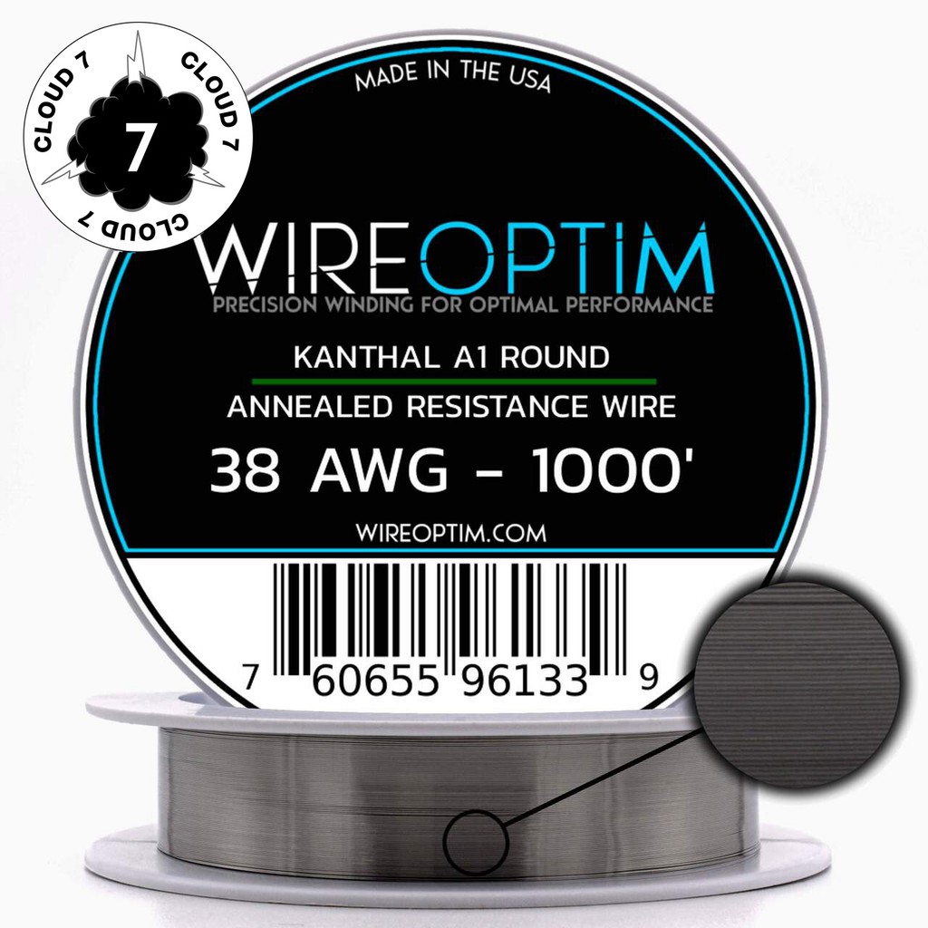 Dây điện trở nhiệt Kanthal 1000ft 304m WIREOPTIM