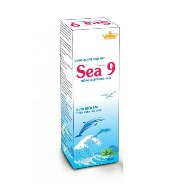 Dung dịch vệ sinh mũi SEA 9 chai 70ml