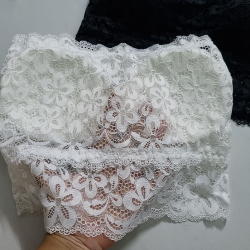 🔴Áo ống 0159 nguyên bảng ngang không gài bra quây ngực không dây ống ren