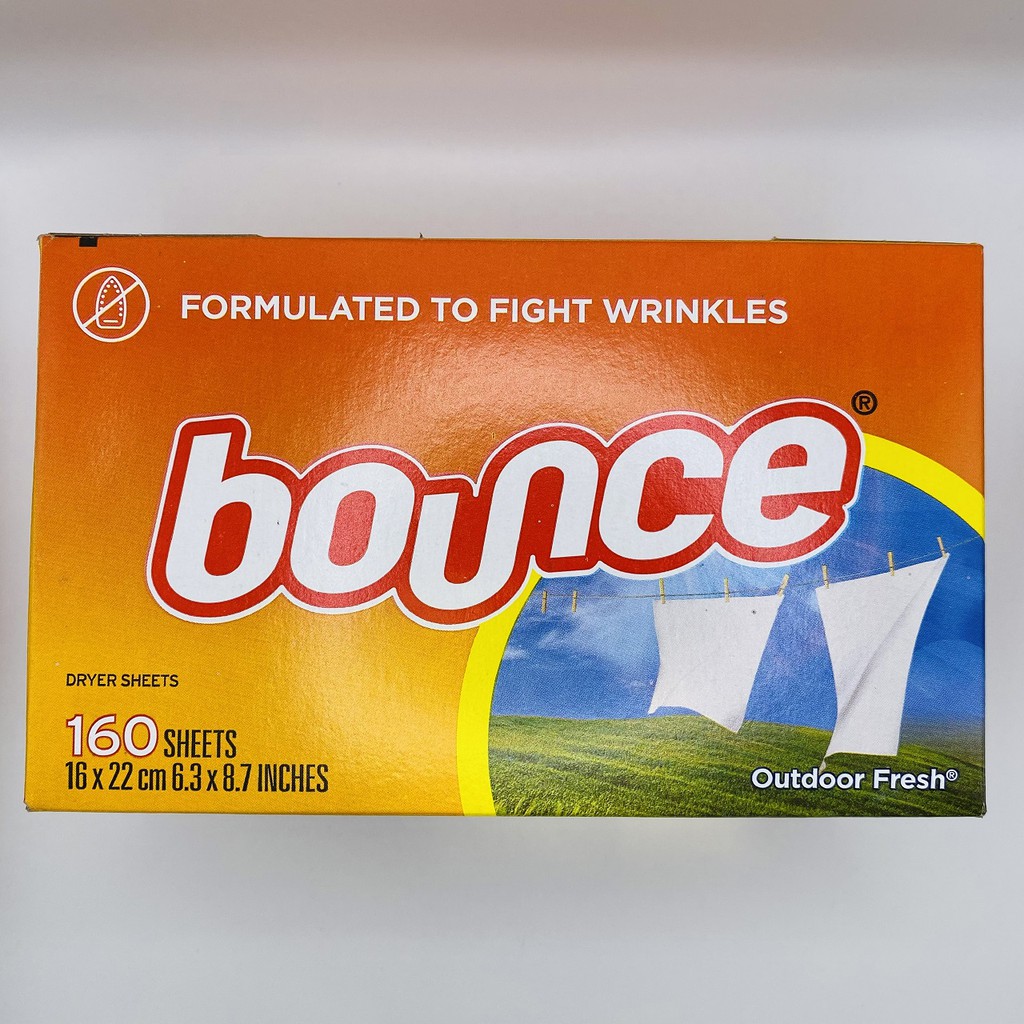 Giấy thơm quần áo Bounce Mỹ 10 tờ