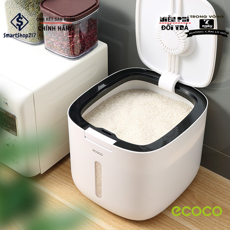 Thùng Đựng Gạo Cao Cấp  - Thương Hiệu Nhật Bản ECOCO