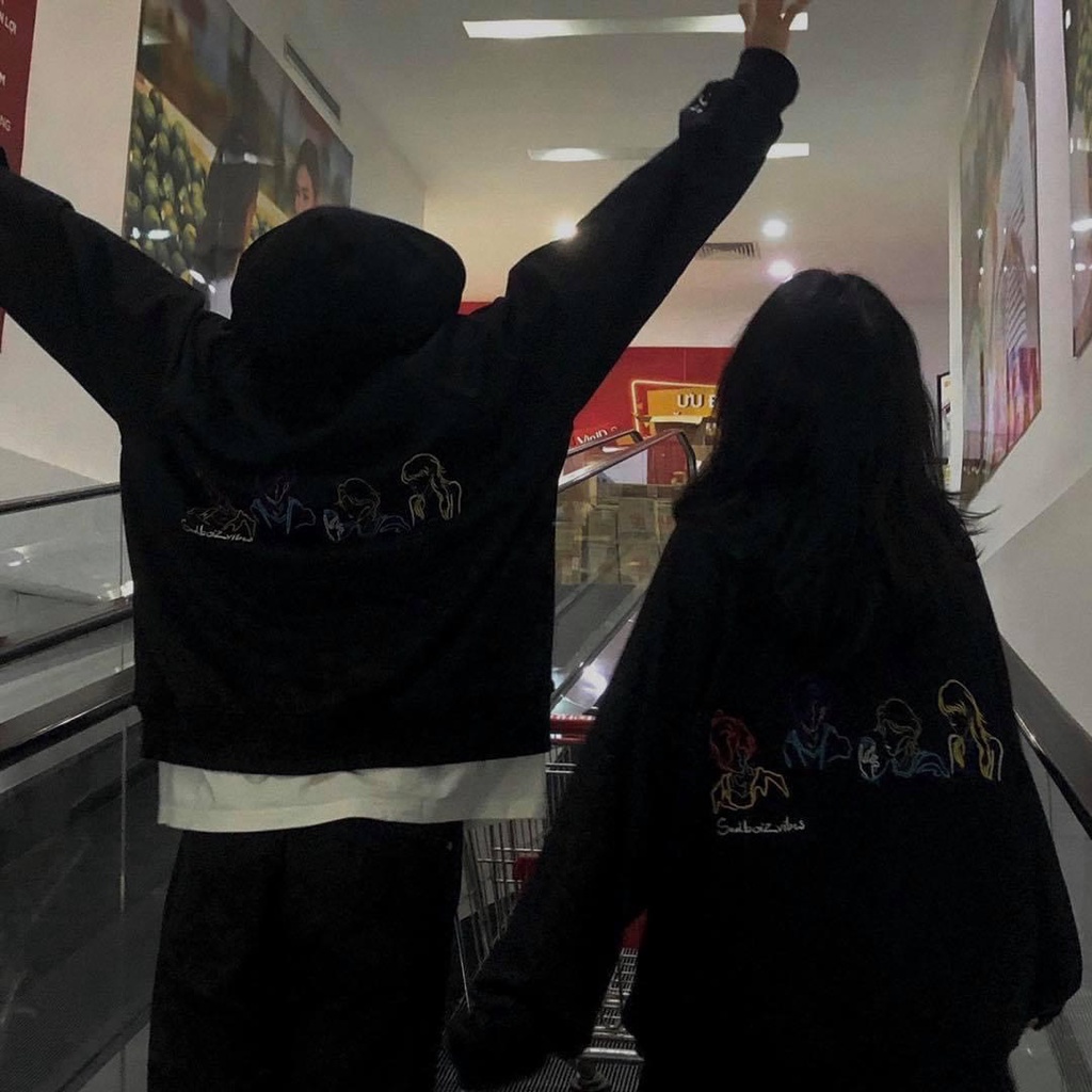 Áo Hoodie Nỉ Nam Nữ Sadboyz Dáng Rộng Tay Bồng Mũ To Unisex - Khoác Sweater Sadboyzlives