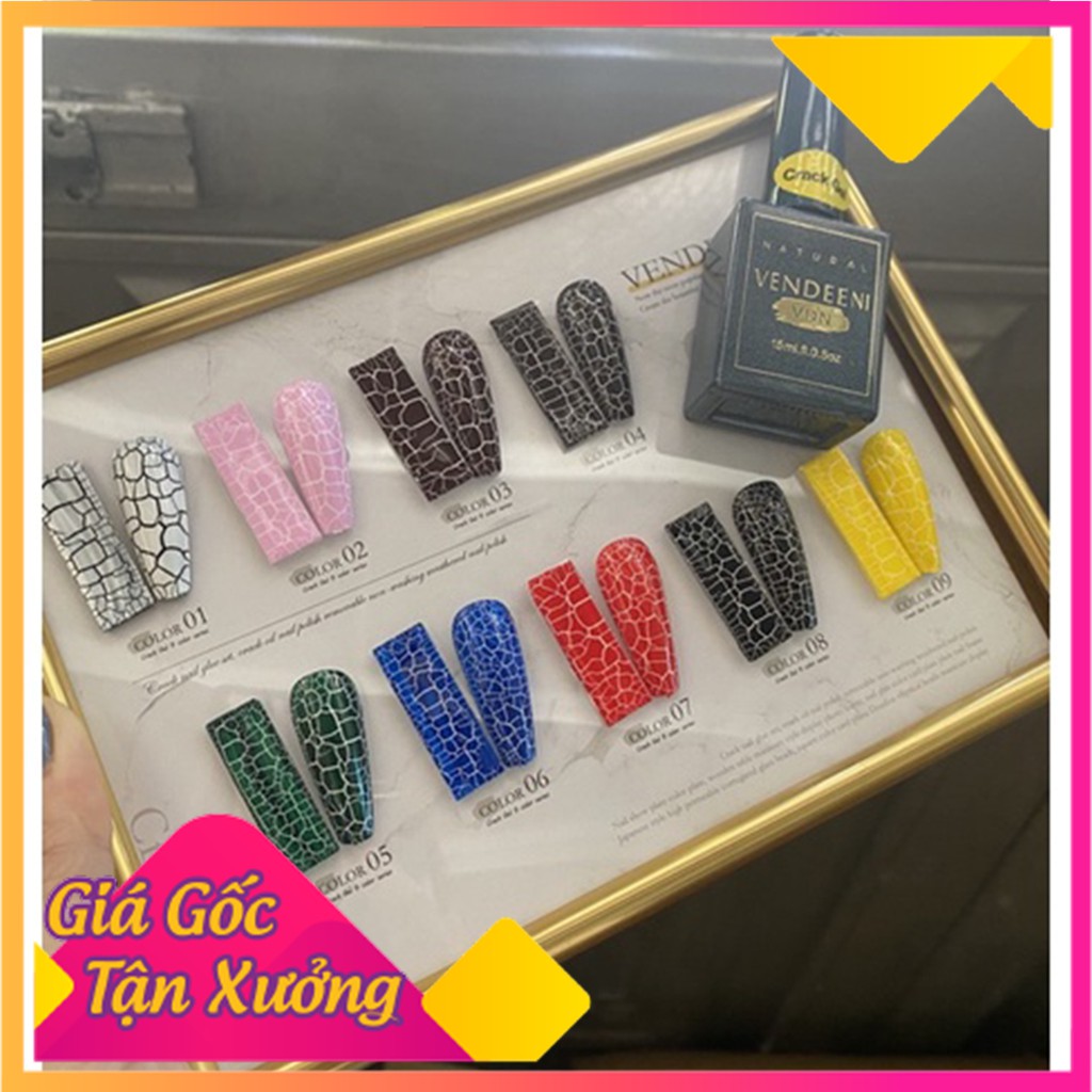 Sơn nứt Vendeeni cao cấp 15ml sơn gel vết nức nhập khẩu nhật bản