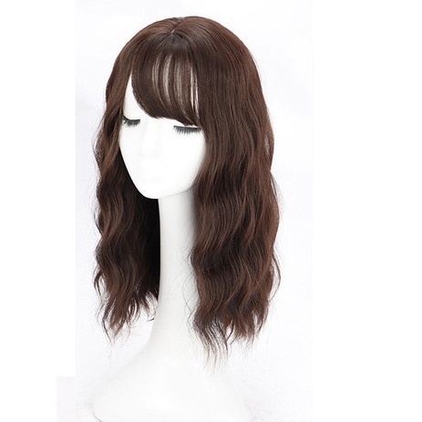 Tóc Giả Lửng WINA Xù Mì Sóng Dễ Thương [ Sợi Tơ Chịu Nhiệt ] TGL-01