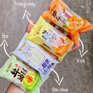 1Kg Bông Lan Trắng Sữa Có Nhân